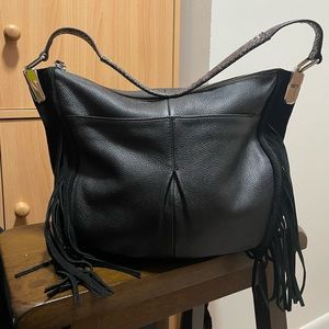 B.Makowsky Genuine leather Hobo bag